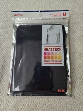 Uniqlo HEATTECH Scoop Neck Short Sleeve Top
